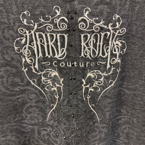 Hard Rock Couture Charcoal Teeshirt Size XL - Picture 5 of 6
